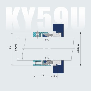 KY 타입 59U / 58U 도면